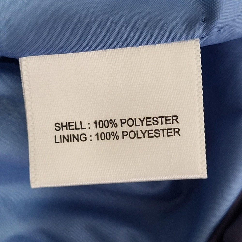 Peter Millar Windbreaker Jacket Mens XXL Navy Blue MC0Z115 Full Zip Lightweight - Picture 7 of 13